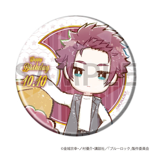 『ブルーロック』ホログラム缶バッジ(57mm)19/誕生日ver. 糸師 冴(グラフアートイラスト)